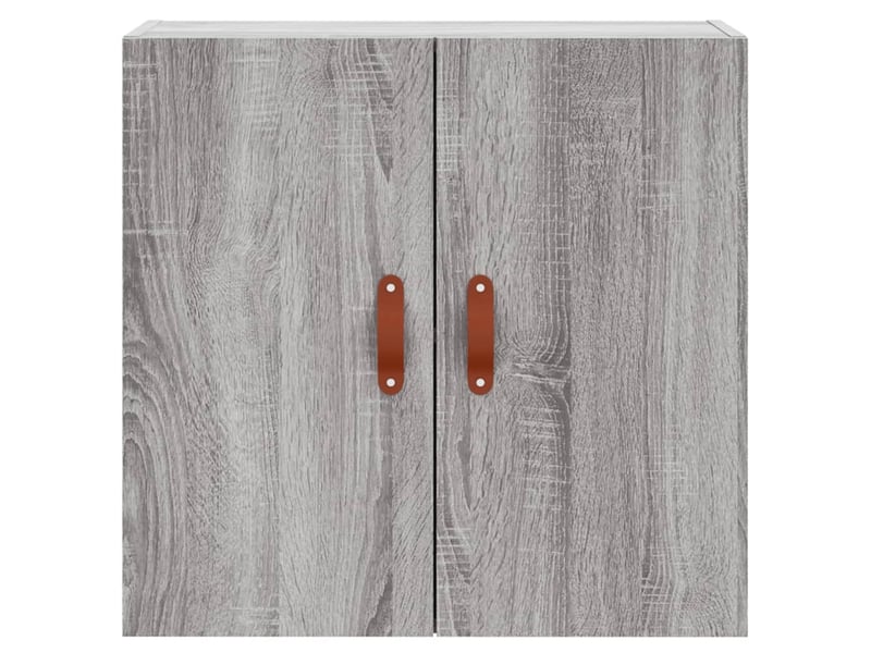  Armoire murale salon, meuble de rangement sonoma gris 60x31x60cm bois d'ingénierie shl8178  - Conforama E