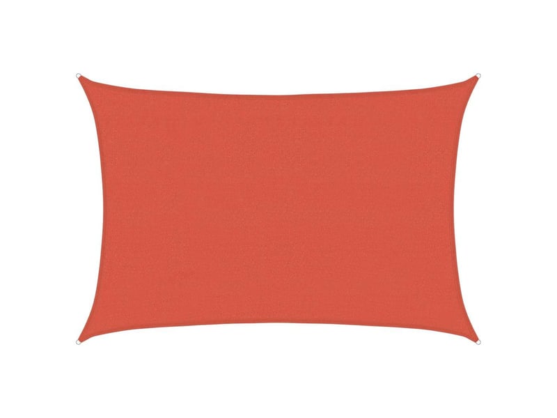  Voile d'ombrage - voile d'ombre - voile parasol 160 gm² terre cuite 4x6 m pehd  - Conforama A