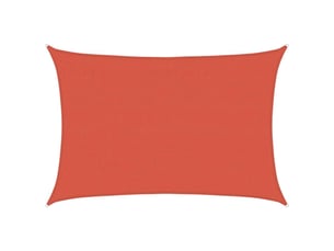 Voile d'ombrage - voile d'ombre - voile parasol 160 gm² terre cuite 4x6 m pehd