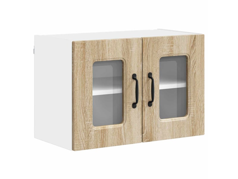 Meuble mural de cuisine | armoire de cuisine chêne sonoma 60x31x40cm shl7709  - Conforama A