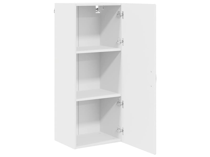  Meuble mural de cuisine, armoire de cuisine blanc brillant 40x31x100cm shl3759  - Conforama E