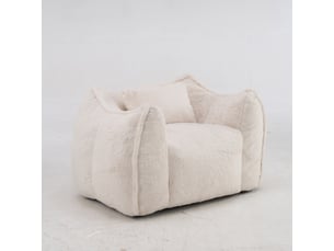 Pouf / repose pied <strong>SANS MARQUE</strong> <strong></strong> beige
