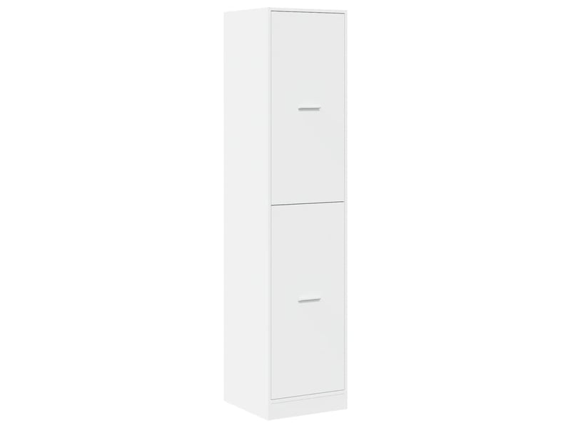  Meuble de rangement, armoire d'apothicaire blanc 40x41x174,5 cm bois d'ingénierie  - Conforama D