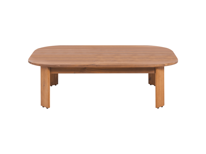 Table basse de jardin talsano 120 cm 80 cm acacia marron - Conforama D