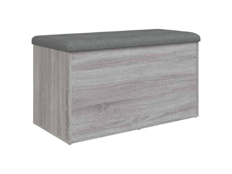  Banc chambre, banc de rangement sonoma gris 82x42x45 cm bois d'ingénierie  - Conforama D