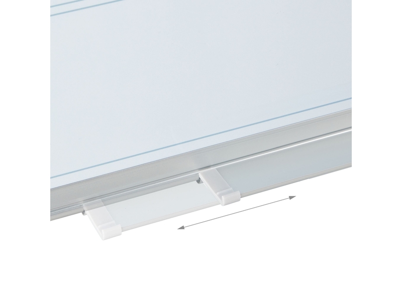  Tableau blanc magnétique mural pratique pour organisation 60 x 90 cm en fer blanc 13_0009562  - Conforama D