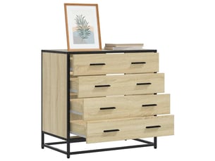 Commode 1 tiroir(s)    <strong></strong> <strong></strong> coloris beige largeur 70 cm