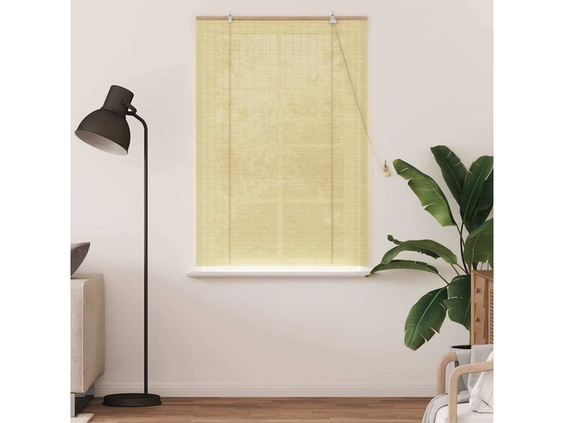  Store enrouleur, store à rouleau nature 100 x 160 cm bambou cf45343  - Conforama C