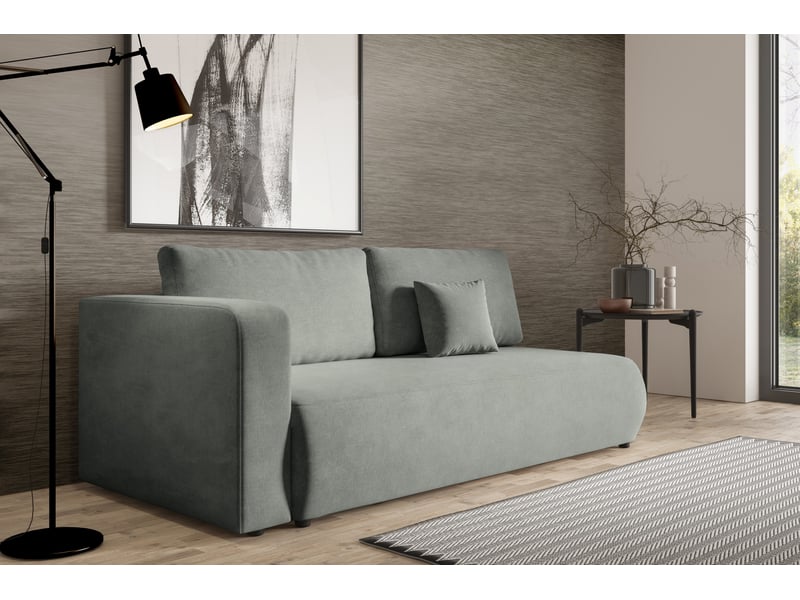 Canapé okope avec accoudoir et fonction de couchage couleur : wind 89 - Conforama D