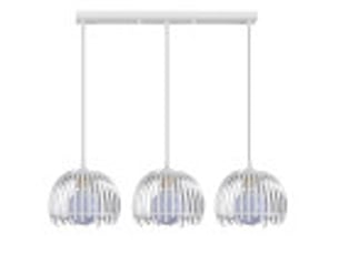 Fabrilamp latina, réglette, moderne, 3 x e27, blanc, 35-90 x 74 x 20 cm