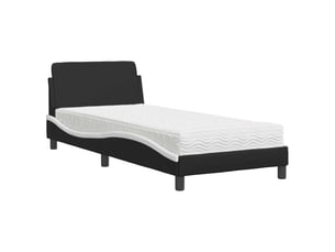 Lit simple 80x200 cm    coloris noir