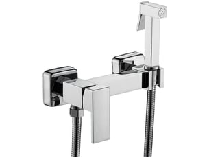 Pulvérisateur de bidet de toilette à main ensemble de pulvérisateur de salle de bain mural kit de pulvérisateur de bidet en cuivre avec eau