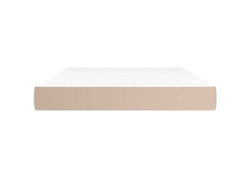  Matelas de lit à ressorts ensachés fermeté moyenne cappuccino 140x200x20 cm  - Conforama C