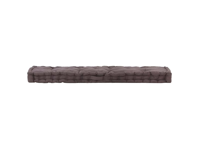 Lot de 2 coussins de plancher de palette coton anthracite cf59755  - Conforama E