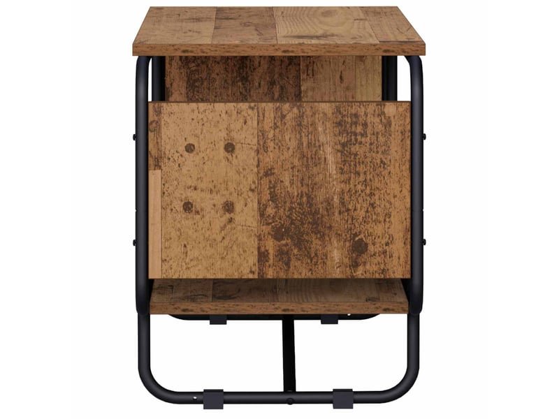  Meuble tv moderne, banc tv 80x36x45 cm bois ancien bois d'ingénierie  - Conforama D