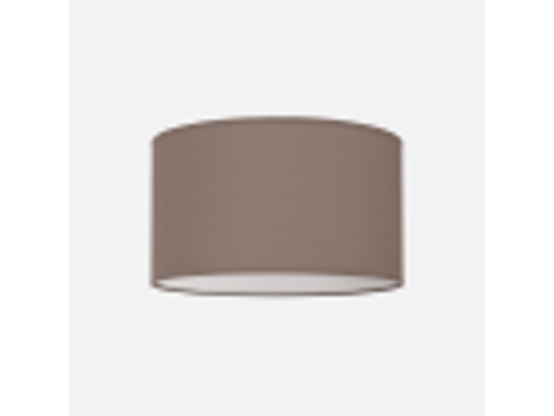  Fabrilamp nicole plafonnier textile taupe avec diffuseur, 3 x e27, ø 40 cm 042984002 - Conforama D