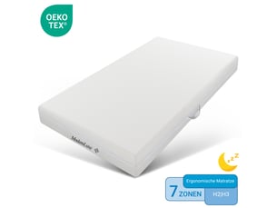 Matelas 90x200 cm MODFU Mousse soutien Medium épaisseur 20 cm