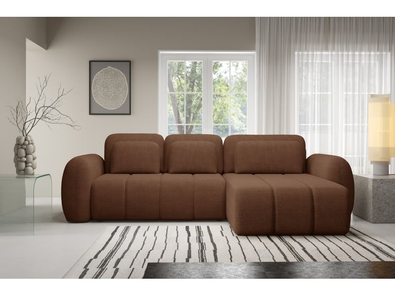 Canapé d’angle contii l premium avec fonction de couchage couleur : quelle 54 - Conforama B