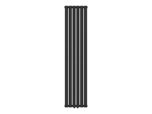 Radiateur à panneaux design double 1198 watts acier 160 x 36 cm noir 03_0010482