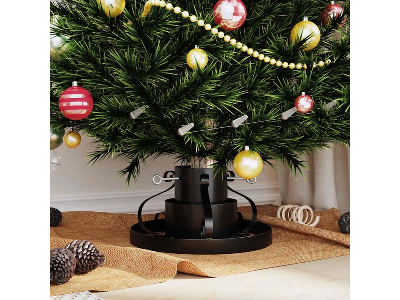  Pied de sapin de noël noir 40 x 40 x 21 cm acier cf61966  - Conforama D