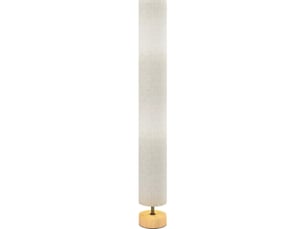 Lampadaire de salon 120 cm à interrupteur au pied, 2 douilles e27 homvra