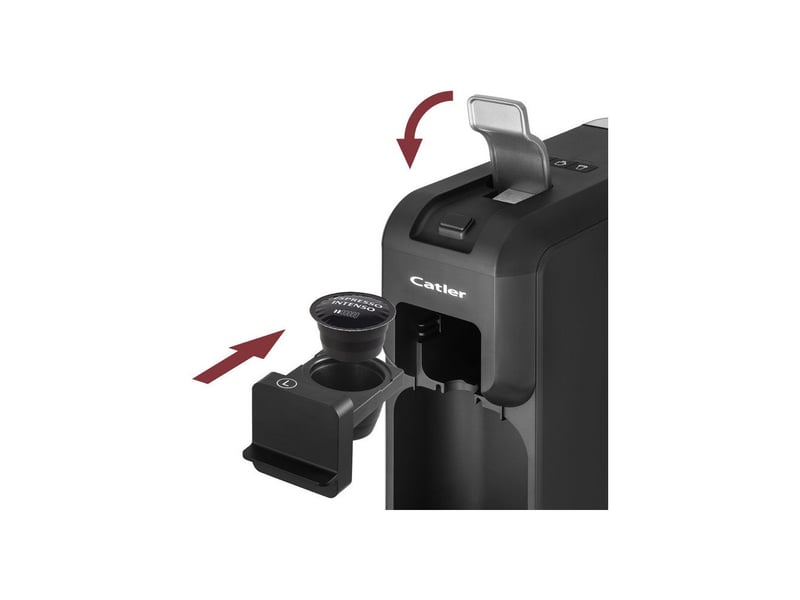  Machine a cafe capsules noir arret automatique compatible dolce gusto et nespresso CAT8590669348268 - Conforama D
