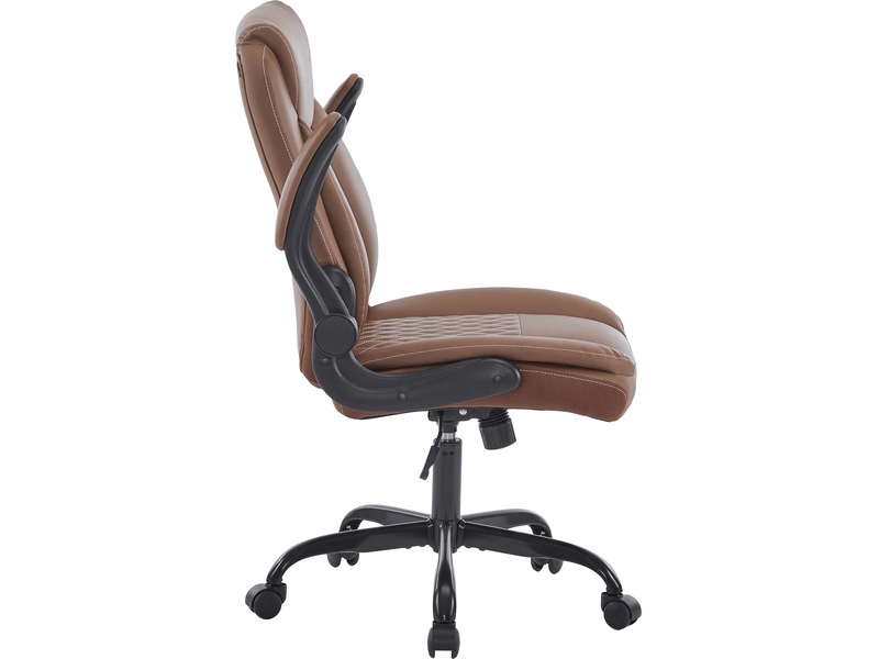  Chaise de bureau, 64x64x102 cm, roulettes, hauteur réglable, bicolore, poids 13,5 kg cao-W5589P514164-conf-NEW - Conforama B