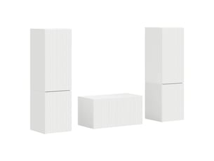 Meuble tv coloris blanc 31 cm <strong></strong>  <strong></strong>