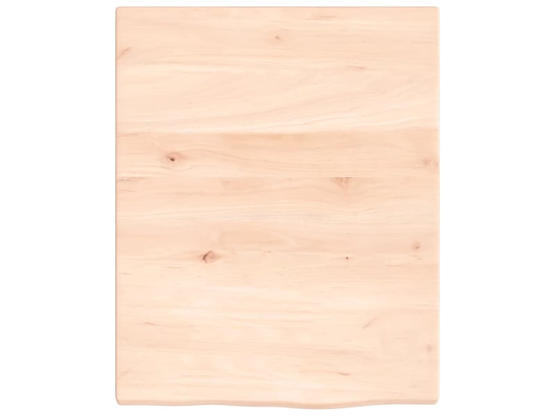  Comptoir de salle de bain, plan de travail 40x50x2 cm bois massif non traité cf65733  - Conforama C