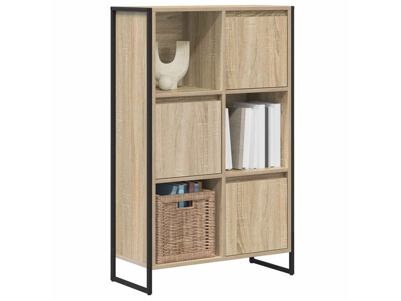 Bibliothèque, armoire à livres 68 x 30 x 108.5 cm bois d'ingénierie sonoma - Conforama C