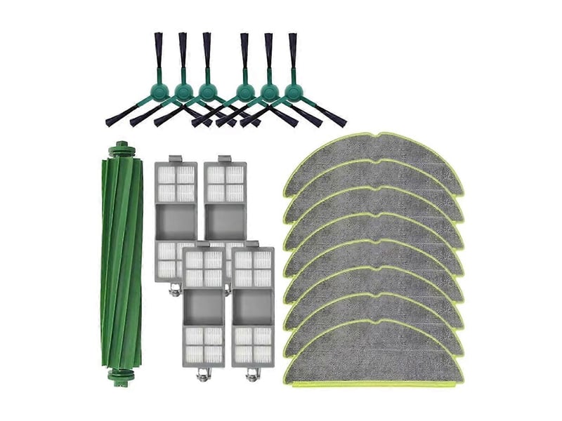 19pcs for irobot roomba 205 combo 205 vac robot vacuum cleaner spare parts main brush side brush filter mop cloth - Conforama A