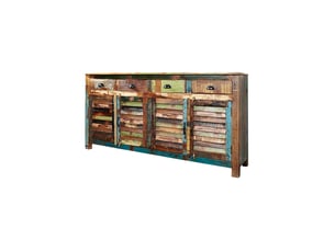 Buffet    <strong>MEUBLORAMA</strong> <strong></strong> - 160 cm coloris multicolore 