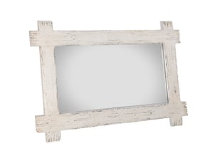 Miroir  à fixer coloris blanc <strong>WANDERLUST DECO</strong>  <strong></strong> - 198 cm x 4 cm