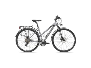 Vélo tecnobike 28 northcape femme 21v argent h44 dynamo dans le moyen