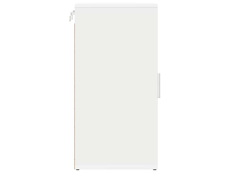  Armoires à chaussures 2 pcs, meuble à chaussures blanc 32x35x70 cm aggloméré  - Conforama E