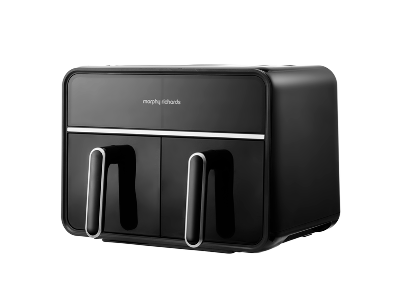  Morphy richards friteuse sans huile muc-adt4b double panier 8 l, 2100 w, 14 programmes, écran tactile  - Conforama D