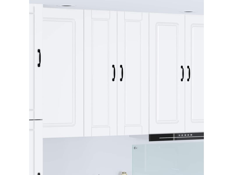  Meuble mural de cuisine, armoire de cuisine blanc 30x31x100cm bois d'ingénierie shl4801  - Conforama B