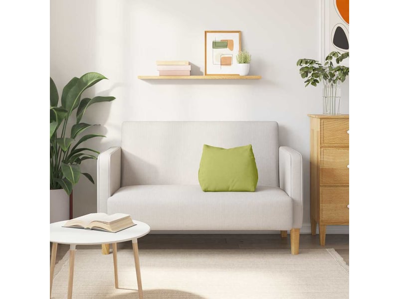 Coussin de dos, coussin de dossier vert clair 45 x 20 x 35 cm tissu cf55057 - Conforama D