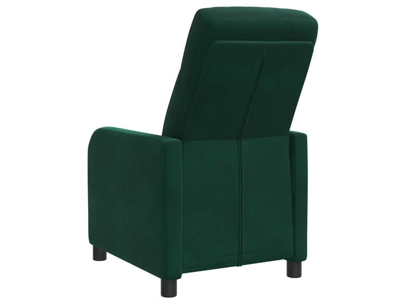  Vidaxl fauteuil inclinable vert foncé velours (v)  - Conforama E