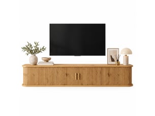 Meuble tv coloris marron 175 cm <strong></strong>  <strong></strong>