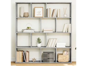 Bibliotheque coloris  argenté  <strong></strong> <strong></strong> - 132 cm x 141.5 cm