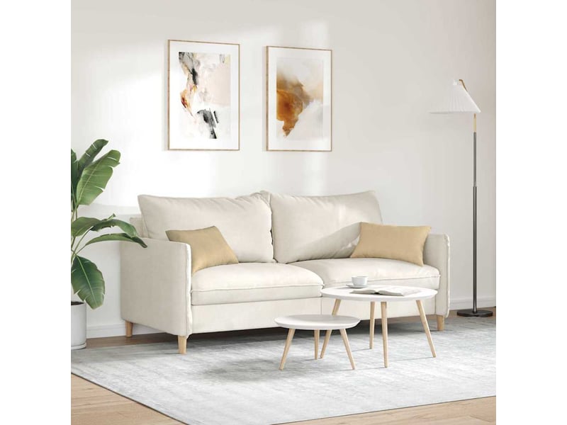 Lot de 2 coussins de canapé, coussins décoratifs vert gris 50 x 30 cm cf59202 - Conforama D