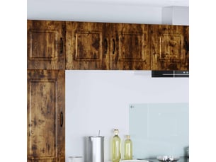 Meuble mural de cuisine | armoire de cuisine chêne fumé 40x31x40cm shl9400