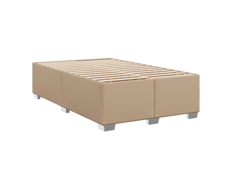  Lit double- lit adulte -  cadre de lit sans matelas cappuccino 120x190 cm similicuir  - Conforama B