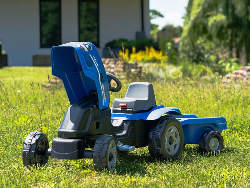  Tracteur enfant new holland avec remorque 2 à 6 ans - falk  - Conforama C