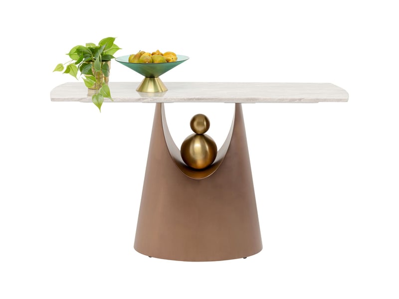  console geraldo 140x45cm kare design  - Conforama E