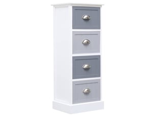 Commode 1 tiroir(s) <strong></strong> <strong></strong> coloris blanc largeur 35 cm