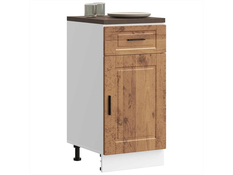 Meuble de rangement, armoire de cuisine porto vieux bois bois d'ingénierie shl5783 - Conforama B