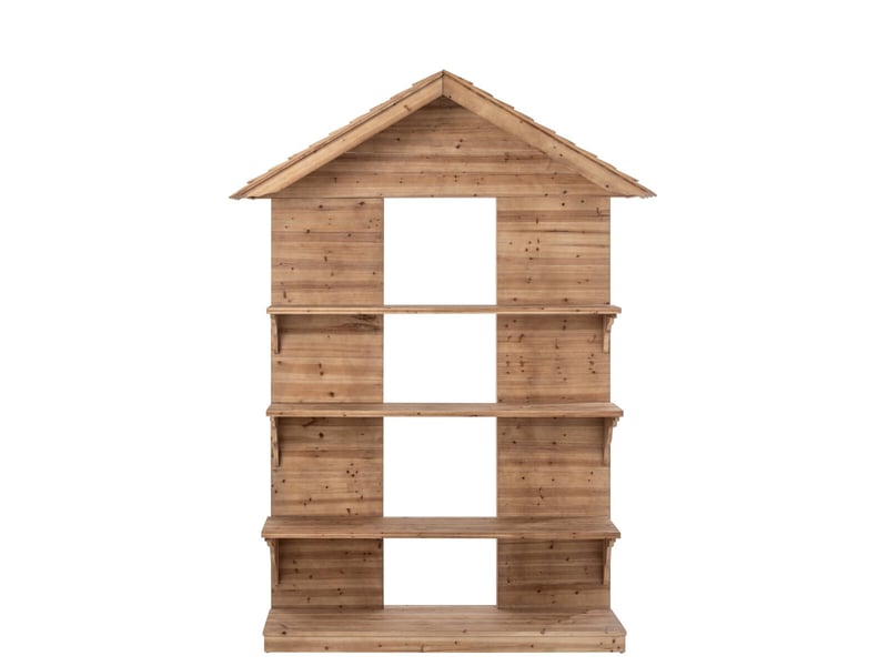  Étagère chalet en bois basile 240cm naturel  - Conforama B