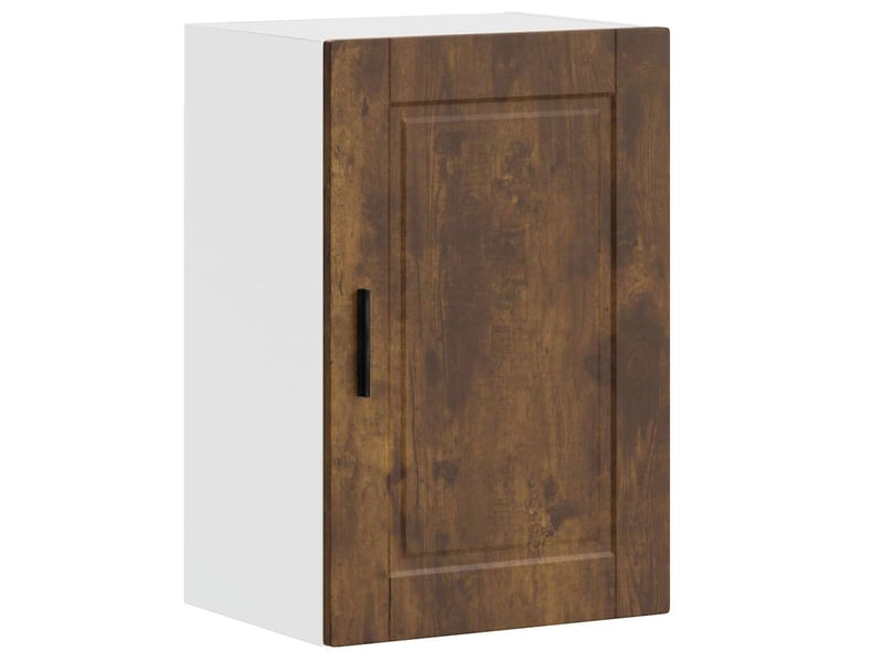  Meuble de rangement, armoire murale de cuisine porto chêne fumé bois d'ingénierie shl381  - Conforama A